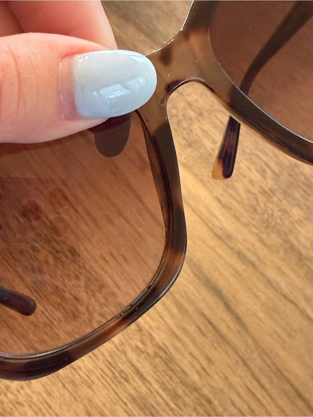 Anne Klein Brown Cat-Eye Sunglasses